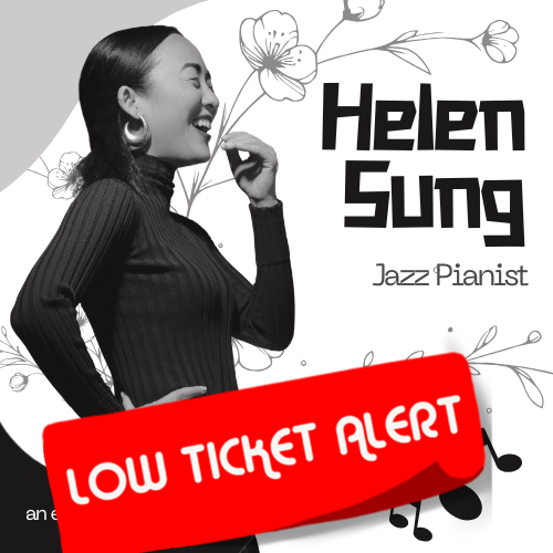 Helen Sung JAZZ Concert Image, low tix alert.