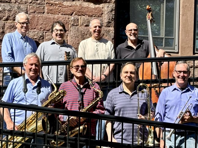 Eight Men Smiling